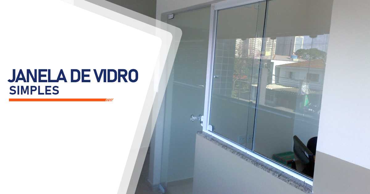 Janela De Vidro Simples Almirante Tamandaré Areias PR