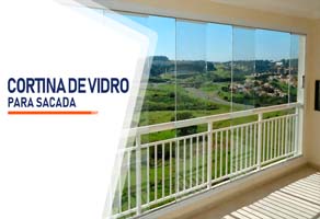 Cortina de Vidro para Sacada Almirante Tamandaré