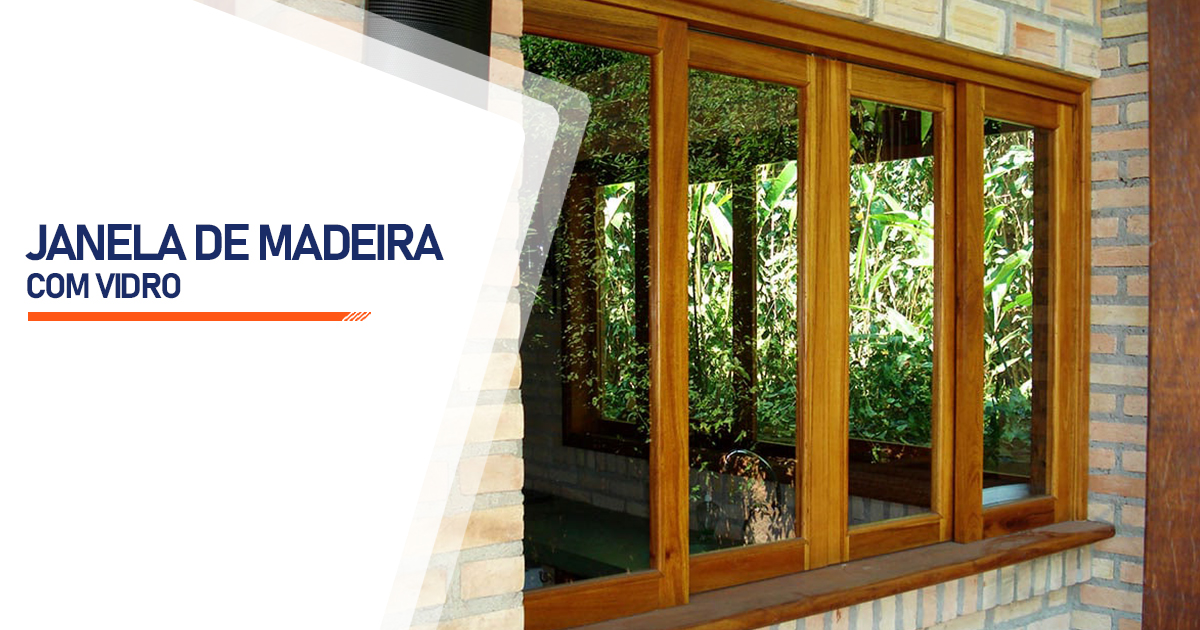 Janela De Madeira Com Vidro Araucária Tindiquera PR