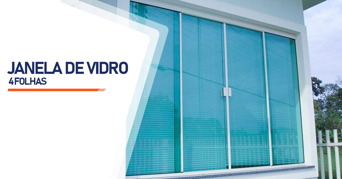 Janela De Vidro 4 Folhas Araucária Tindiquera PR