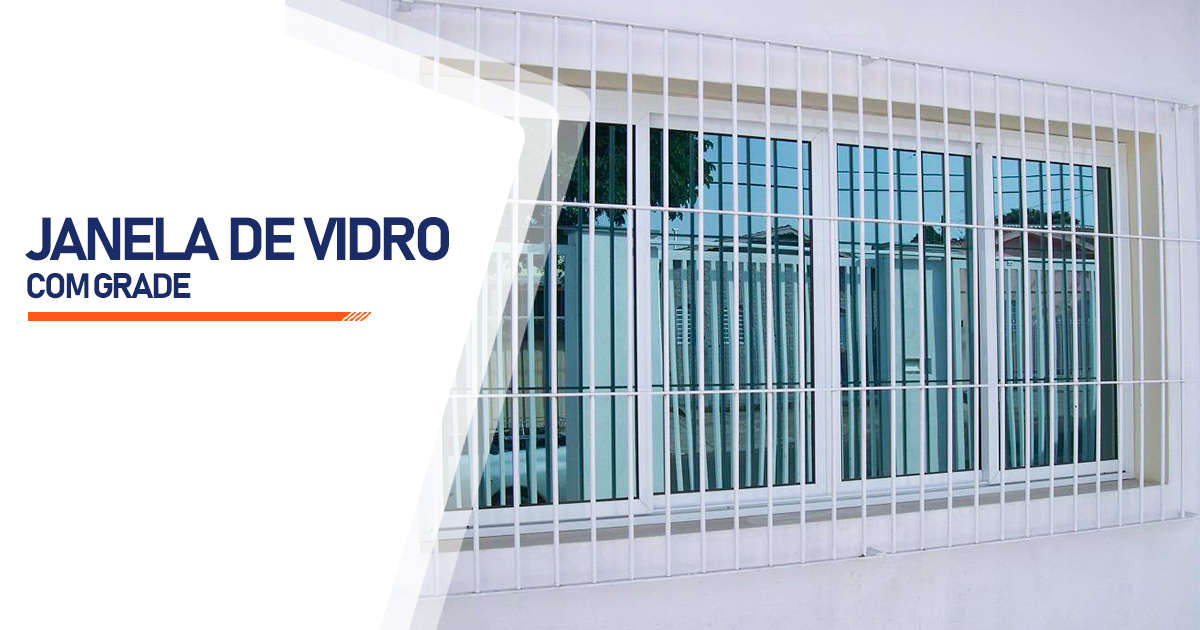 Janela De Vidro Com Grade Araucária Tindiquera PR