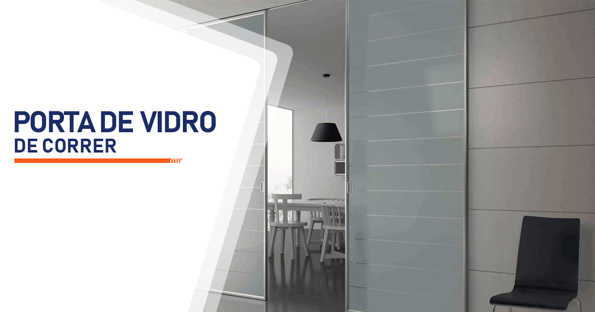 Porta de Vidro de Correr Araucária Tindiquera PR