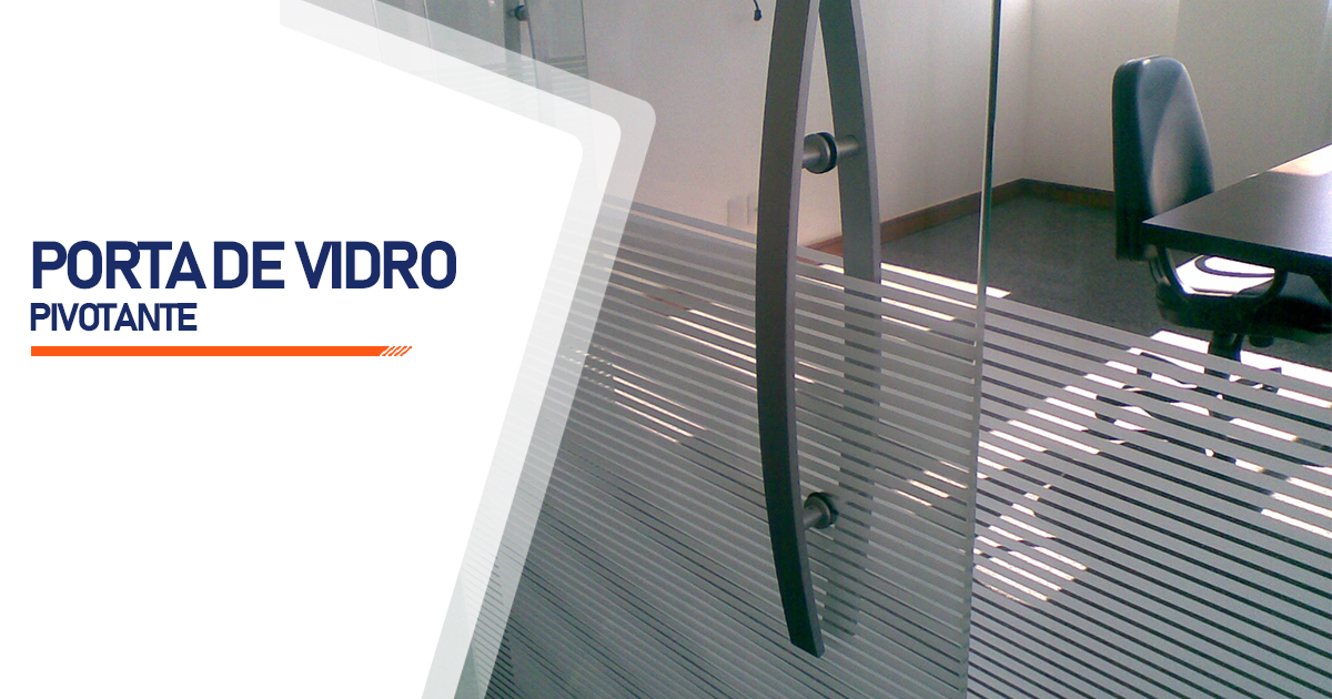 Porta Pivotante De Vidro Araucária Tindiquera PR