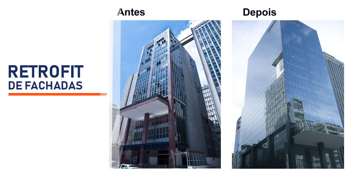 Retrofit de Fachadas Araucária Tindiquera PR