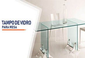Tampo de Vidro Para Mesa Araucária Tindiquera PR